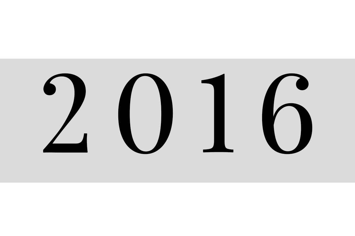2016 2016
