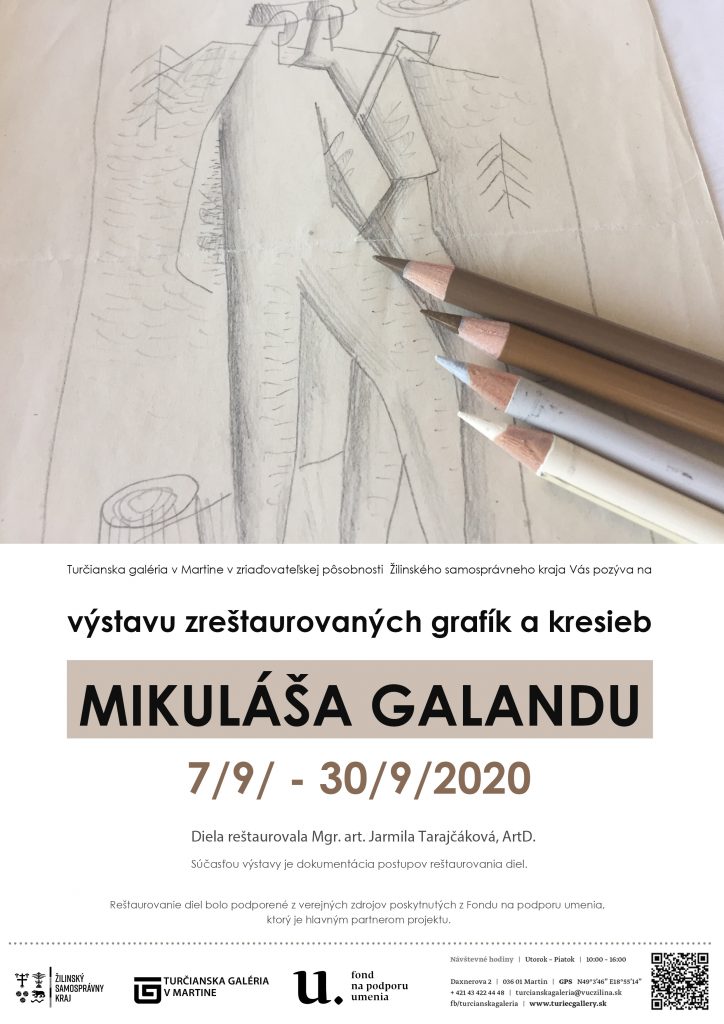 plagat a4 restaurovanie galanda